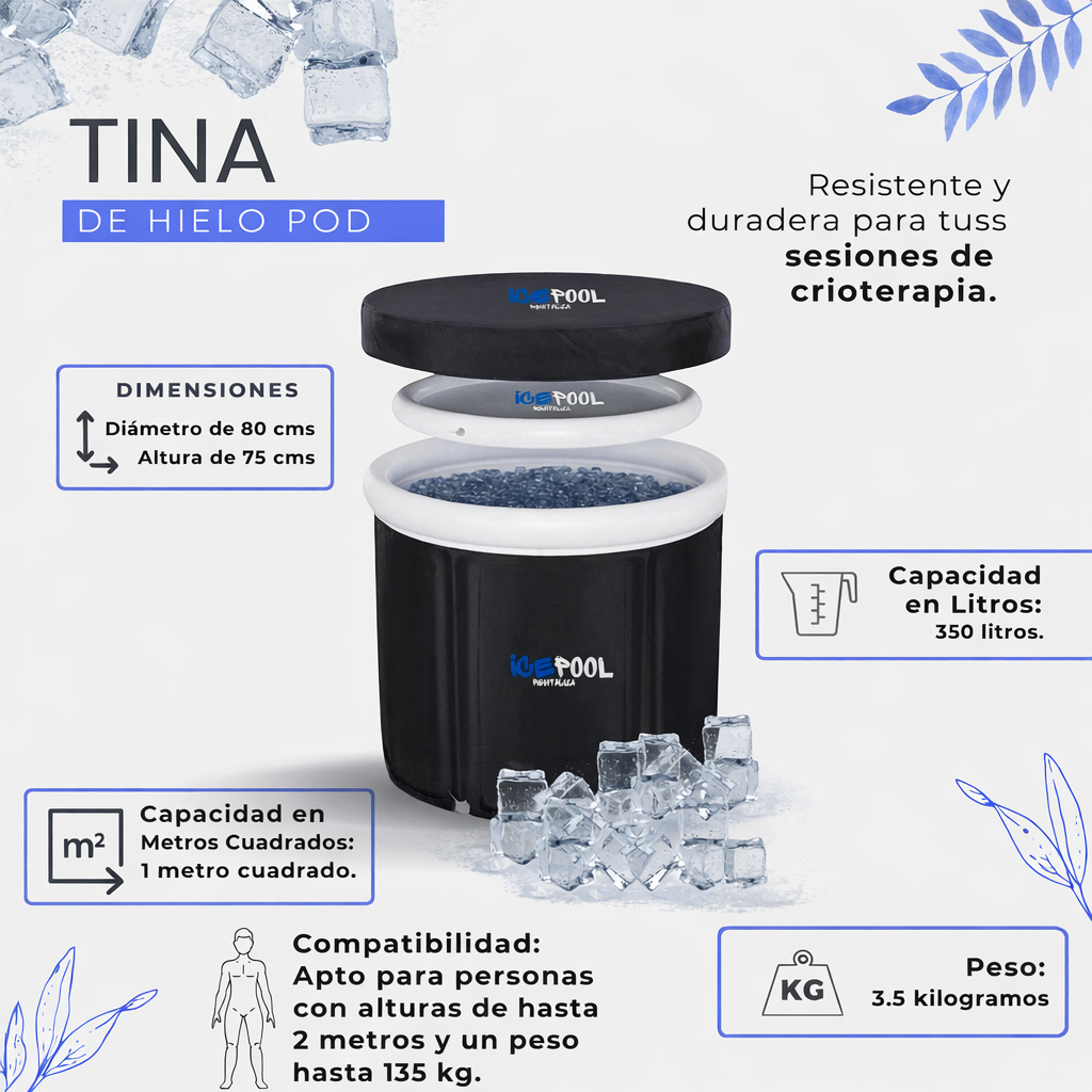 Tina de Hielo IcePool (30% OFF) – Envío Gratis a Todo Chile